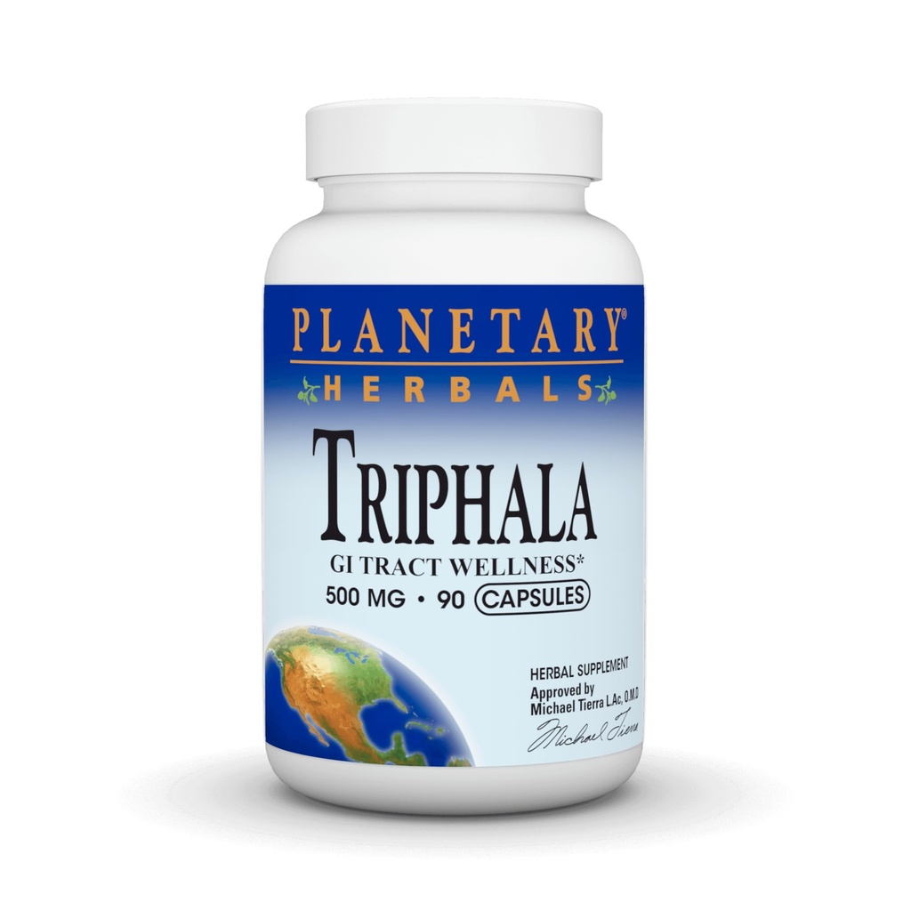 Planetary Herbals Triphala -- 500 mg