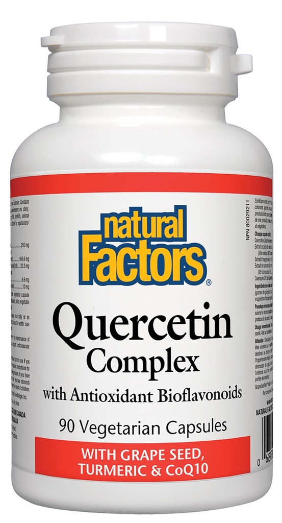 Natural Factors Quercetin Complex, 90 CT