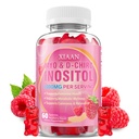Myo Inositol Gummies 1000mg, Inositol Supplement for Women Myo-Inositol & D-Chiro Inositol for PCOS Support & Female Health, Vegan/Sugar-Free/Gluten-Free, Raspberry Flavor 60 Count