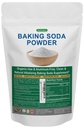 Baking Soda Powder for Organic Use, Grade 1 Aluminum Free Baking Soda, Natural No Chemicals, Pure Powder for Cooking, Stomach Acid, Kidney Supplement, 1lb