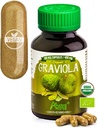 Andes Graviola Capsules - Rico en vitamina C & fibra - Estimulador do sistema inmunitario - Función celular saudable - Vegan, Non GMO, Gluten-free, Fairtrade Certified - 100 pílulas de soursop (400mg)