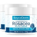 Roycederm Face Cream for Rosacea-Prone Skin & Visible Redness – Moisturizer with Sulphur, Azelaic Acid, Niacinamide & Centella, 2 Pack