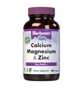 Bluebonnet Nutrition Calcium Magnesium Zinc Strong Bones Supplement with L-Glutamic Acid, Horsetail & Boron - Non-GMO, Vegan, Gluten-Free Magnesium Complex for Women & Men - 180 Caplets