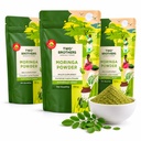 TWO BROTHERS ORGANIC FARMS Moringa Oleifera Leaf Powder | 100% Pure | Super Food | 3 Pack | Immunity Booster | Rich in Vitamin C, Iron, Amino Acids, Best for Smoothies, Tea, Salads | 10.5 Oz