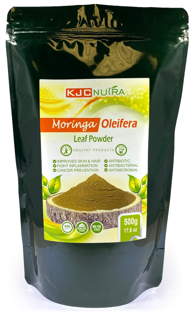 Moringa Oleifera Leaf Powder (Conventional) 500 Grams
