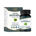 ORGANIC SPREE Gotu Kola 120 Tablets | Centella Asiatica (Mandukaparni) | USDA Organic Certified | Dietary Supplement - 120 Tablets* (1)
