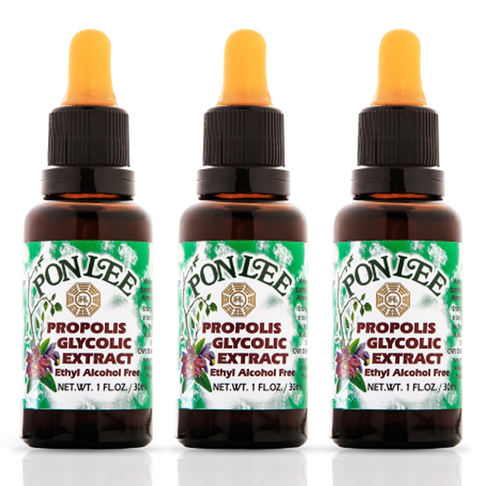 PONLEE Brazilian Green Bee Propolis Extract 100% Organic, No Alcohol – High Artepillin-C Concentration, Natural Antioxidant, 30ML
