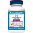 The Vitamin Shoppe Vitamin B12 1,000MCG - Energy Production, Nervous System & Red Blood Cell Support, Daily B Vitamin