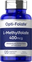 Carlyle L Methylfolate 400 mcg | 120 taimsed kapslid | optimeeritud ja aktiveeritud Methyl Folate | Non-GMO & Gluten Free Supplement | poolt Opti-Folate