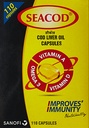 SeaCod Liver Oil - 110 Capsules