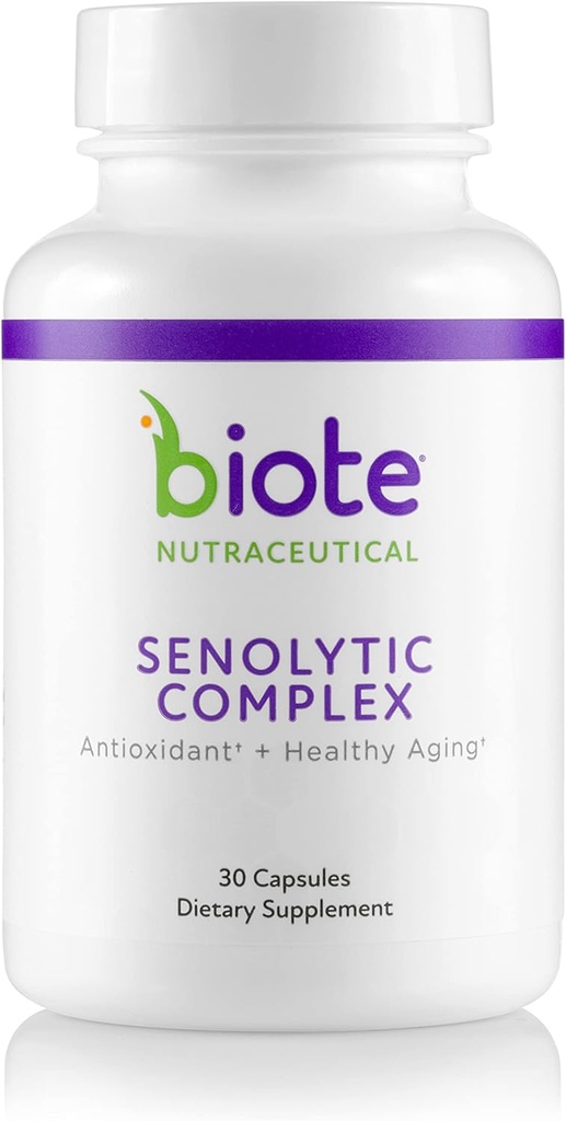 Biote Nutraceuticals - SENOLYTIC Complex - Antioksidants + Healthy Aging (30 Kapsul)