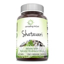 Amazing India Natural Shatavari 500 Mg per Serving 250 Veggie Capsules Supplement | Non-GMO | Gluten-Free