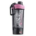 VOLTRX Shaker Bottle, Gallium USB C Rechargeable Electric Protein Shake Mixer, Shaker Cups for Protein Shakes and Meal Replacement Shakes, BPA Free, Made with Tritan, Neon Pink, 24oz