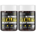 Shilajit Gummies for Men – 85+ Trace Minerals & Fulvic Acid| | 120 Gummies
