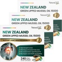Green Lipped Mussel Oil 15000 240 Softgel Caps (3)