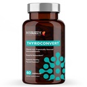 Miss Lizzy ThyroConvert – Organic Selenomethionine for Healthy Liver Function and Thyroid Support to Boost Metabolism & Energy, Clear Mind & Reduce Oxidative Stress – 60 Capsules