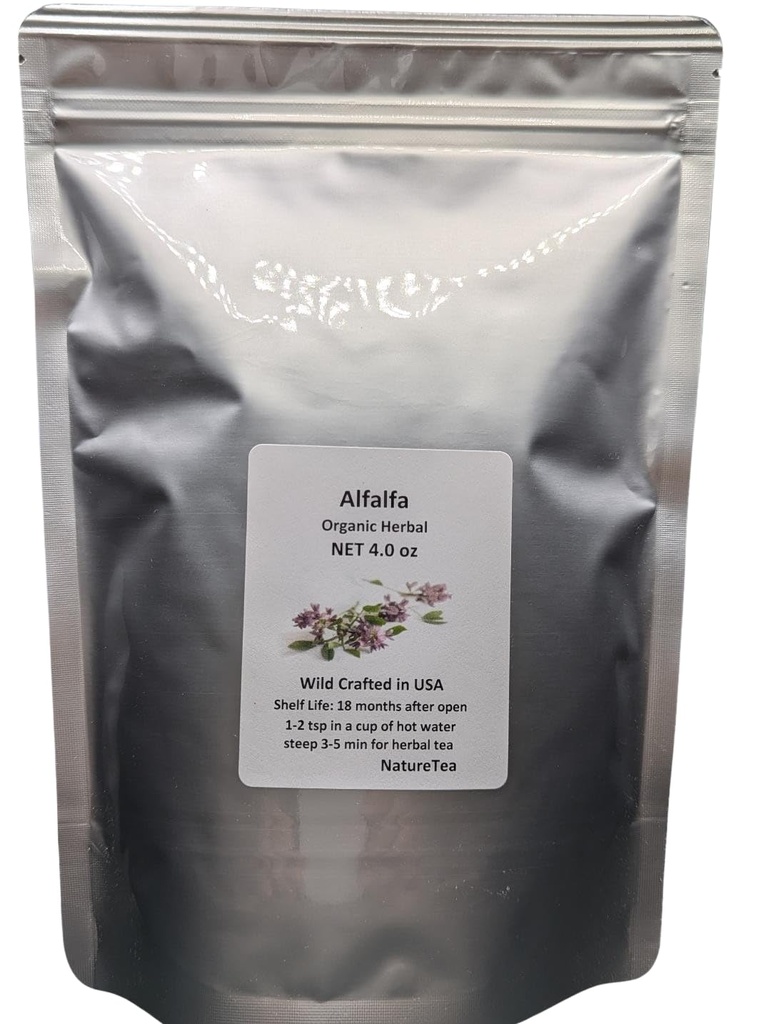 Alfalfa - Medicago Sativa Loose Leaf c/s 100% from Nature (1 oz)