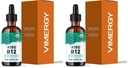 Vimergy Kids USDA Organic Liquid B12 – Promotes Physical Development & Cognitive Function* – Fast-Absorbing Immune Support* – Vegan, Non-GMO – 55 mL (Pack of 2)