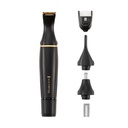 Remington T-Series Nose and Ear Hair Trimmer Detail Kit, Nose Hair Trimmer, Ears, Eyebrows and Facial Hair, Vertical and Rotary Trimmer, 2 Combs, Precision Cutter and Adjustable Comb - NE7000
