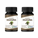ORGANIC SPREE Mucuna Tablets - USDA Organic Mucuna Supplement, Supports Energy, Stamina & Overall Wellness*, 120 Tablets - Pack of 2