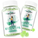 EAA Gummies Essential Amino Acids - 60 Days Supply All 9 Essential Aminos and All Branched-Chain Aminos (BCAAs) Sugar Free with Muscle Recovery Energy Support Non GMO Green Apple Flavor
