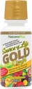 Natures Plus bron van leven Goud Multivitamine Vloeistof - 8 oz - met vitamine D3, B12 & K2 - Bloed, bot en immuunondersteuning - Vegetarisch en glutenvrij - 8 porties