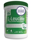 Health Thru Nutrition Pure L-Leucine Powder 300g | Certified Vegan | Fermented | Non-GMO | Essential BCAA | 3rd Party Tested | 5 Grams per Serving | (60 Servings)