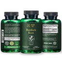 Burdock Root Supplement – 90-Count Vegan Burdock Root Capsules – 1200mg Extract for Support Skin and Nails – Siberian Botanical Ingredients