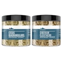 Earthborn Elements Cissus Quadrangularis and Siberian Eleuthero Bundle, 200 Capsules Each, Pure & Undiluted, No Additives