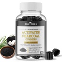Activated Charcoal Gummies 1200mg, with Organic Coconut Shell Charcoal & 2 Billion Probiotics, Natural Gas & Bloating Relief, Digestive Support, Non-GMO, Vegan, Gluten Free, Blueberry Flavor, 60Ct