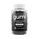 Gumi Nutrition Coconut Activated Charcoal Gummies - Charcoal Supplements for Detox, Oral Health & Gut Health - 200mg Gummy Vitamin - Gluten Free, Vegan & Non GMO - Natural Açaí Flavor (60 Count)