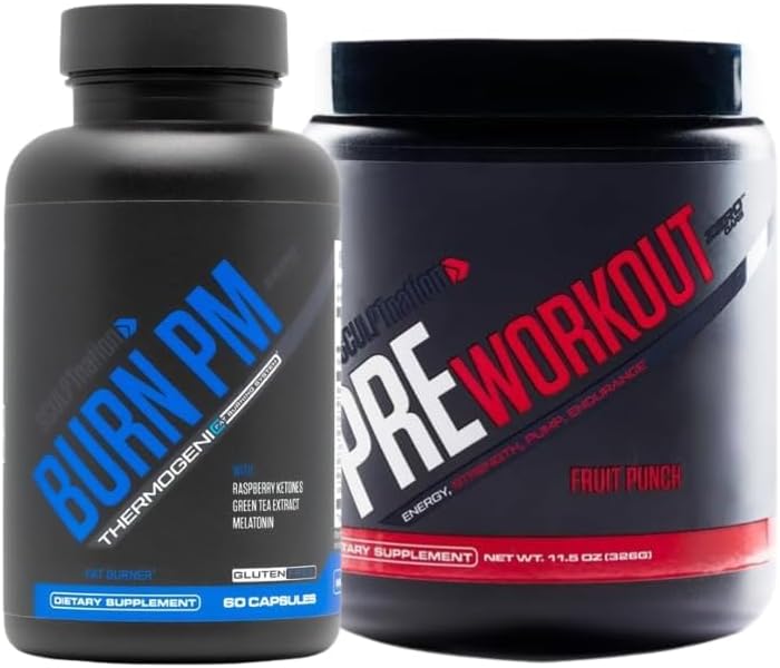 Sculpt Nation da V Shred Burn PM e Pre Workout Fruit Punch Bundle