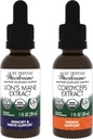 Host Defense Bandle with Lion's Mane Extract, 1 fl oz & Cordyceps Extract, 1 fl oz - Atbalsts smadzeņu veselība, atmiņa un fokuss - Imūnās un enerģijas atbalsta papildinājums*