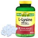 L Lysine 500mg Tablets, Super Lysine Immune Support & Healthy Skin, 250 Count (Pack 1)