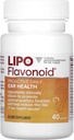 Proactive Dailyאוזן בריאות תוספת על ידי Lipo-Flavonoid, מקדם לטווח ארוך ותמיכה בתפקוד Optimal Auditory ובריאות קוגניטיבית, 40 Caplets