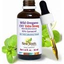 NEW ROOTS HERBAL Wild Oregano Oil Drops | Extra Strong with 93% Carvacrol (1 fl oz) | 547 Servings, Highest Concentration Oil of Oregano Extract | Non GMO, Vegan, Gluten Free