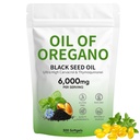 Oil of Oregano with Black Seed Oil Capsules, of Oregano Supplement Capsules, Contains Carvacrol and thymoquinone, 2 in 1, Non-GMO, Gluten-Free, 300 Softgels