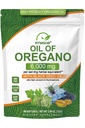 Oil of Oregano Softgels with Black Seed Oil Supplements,2 in 1 Oregano Supplement for Immune Health |Retains High Concentrated Carvacrol & Thymoquinone,Non-GMO-180 Softgels