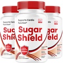 (3 Pack) Sugar Shield, Sugar Shield Blood Support, Sugar Shield Pills, Sugar Shield Capsules, Sugar Shield All Natural, SugarShield, Sugar Shield Advanced Formula, Sugar Shield Reviews, 90 Capsules