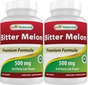 Best Naturals Bitter Melon 500 mg 90 Vcaps (90 Count (Pack von 2))