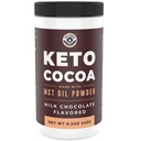 Keto Cocoa | Keto Hot Chocolate Drink Mix Powder - suhkruvaba, madala süsivesikusisaldusega valgu ja MCT õlipulbriga