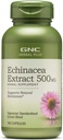 GNC Herbal Plus Echinacea ekstraktas 500mg Priedas, Vegetaras, Palaiko natūralų atsparumą, 100 Paslaugos