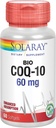 SOLARAY Bio CoQ-10 60 mg | 향상된 흡수 | 비타민 A & E | 건강한 심장 및 세포 에너지 지원 | 60 Softgels