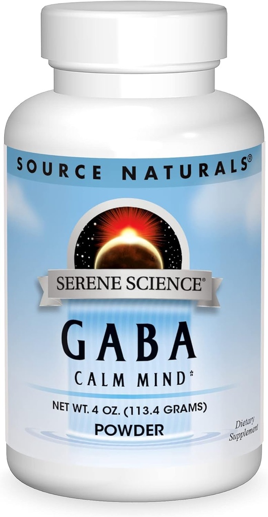 Fonte Naturals Serene Science GABA, Calm Mind - 4 oz Powder