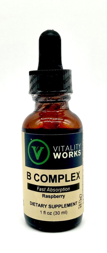 B Complex Vitality Works 1 oz Liquid