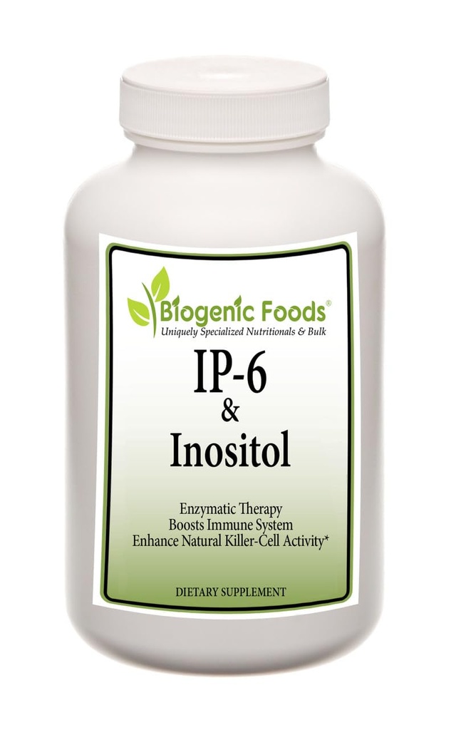 IP6 - Inositol Hexaphosphate & Inositol - Natural Immune Support, Veggie Capsules