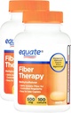 Fiber Therapy Caplets with Methylcellulose 500 mg | 100 Caplets | Soluble Methylcellulose for Digestive Regularity | Gentle, Non-Stimulant Laxative | Pack of 2