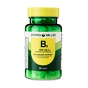 Spring Valley Vitamin B6 Supplement, 100 mg, 250 Count, Tablets for Metabolism Support