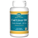 Baar Nature's Blessing Cod Liver Oil Softgels | Fish oil supplement, softgel capsules, convenient daily serving