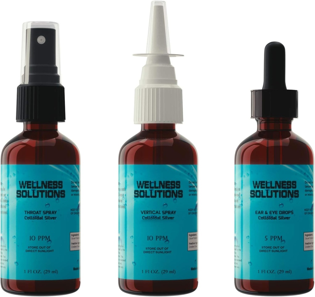 Colloidal Silver - Combo Pack - Glutenfri - Vegan